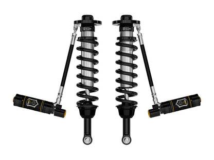 ICON 2021-2024 Ford F-150 4WD, 2.75-3.5" Lift, Front, V.S. 2.5 Series Coilovers, Remote Reservoir w/ CDEV, Pair