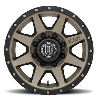 ICON Alloys Rebound HD, Bronze, 18 x 9 / 8 x 170, 6mm Offset, 5.25" BS