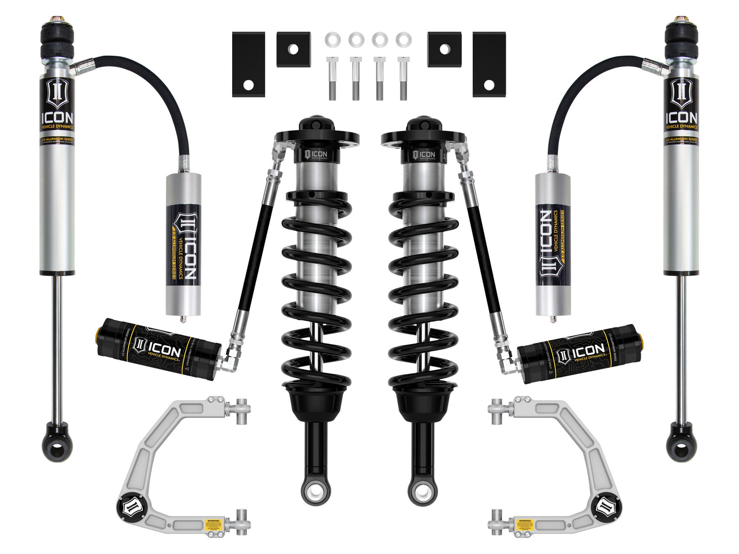 ICON 2022-2025 Toyota Tundra, 1.25-3.5" Lift, Stage 6, 2.5 Suspension System, Billet