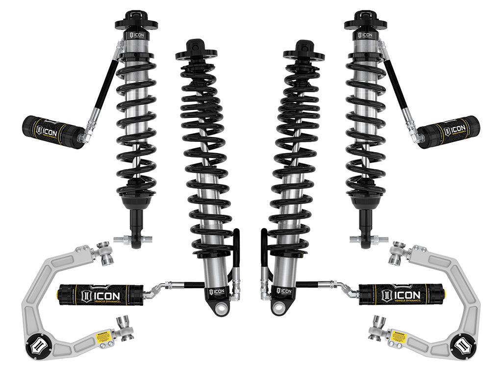 ICON 2021-2023 Ford Bronco, Sasquatch, 2-3" Lift, Stage 4 Suspension System, Billet