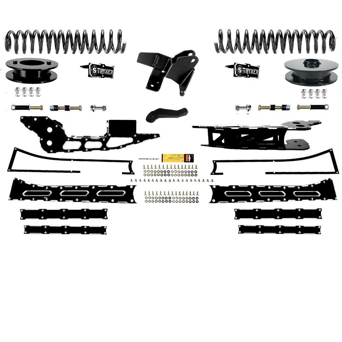 4" RAM 2500 Radius Arm Badged LIFT KIT 2019 TO 2025 DODGE RAM HEAVY DUTY