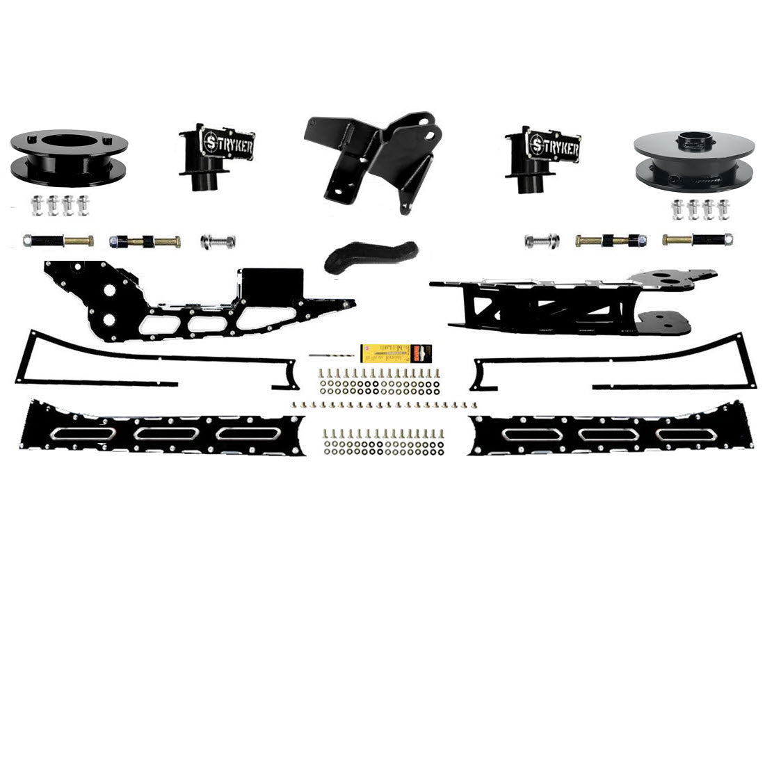 4" RAM 2500 Radius Arm Badged LIFT KIT 2019 TO 2025 DODGE RAM HEAVY DUTY