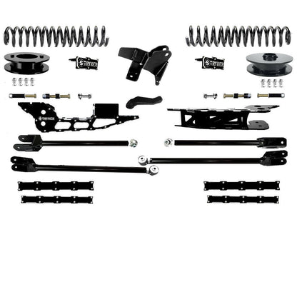 4" Ram 2500 Lift Kit with Tubular 4-Link for 2019 TO 2025