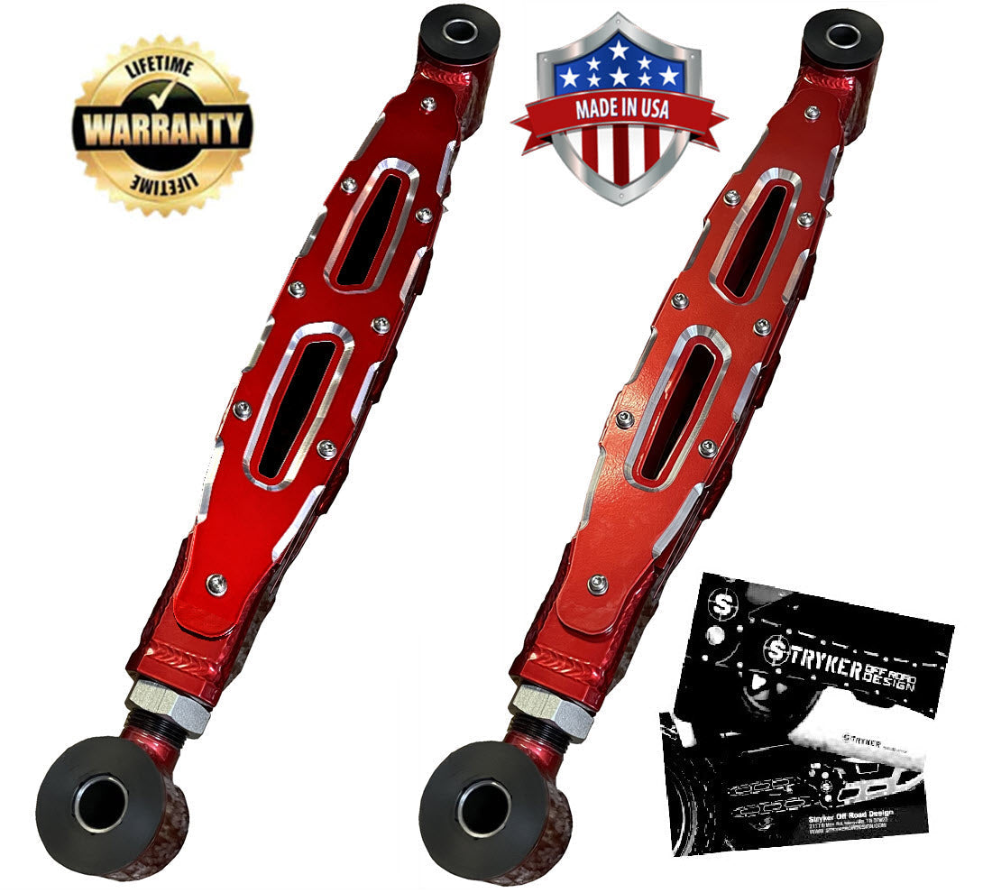 2014 - 2026 Dodge Ram 2500 ADJUSTABLE FABRICATED REAR Control Arms 0" to 10" Lift