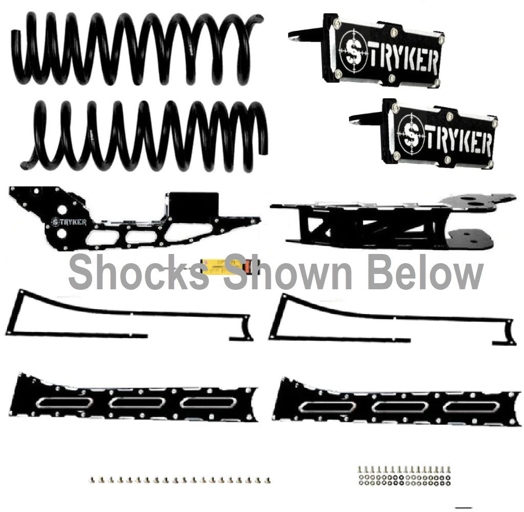 2.5" 3500 Coil Spring Lift Kit for Dodge Ram 2014 to 2026 Heavy Duty Trucks