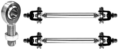 Billet Aluminum Extreme Articulation Sway Bar End Link Kit (Pair) for 2011-2026 Ford Super Duty