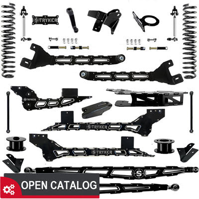 2014 to 2018 8" 2500 Fabricated Radius Arm LIFT KIT